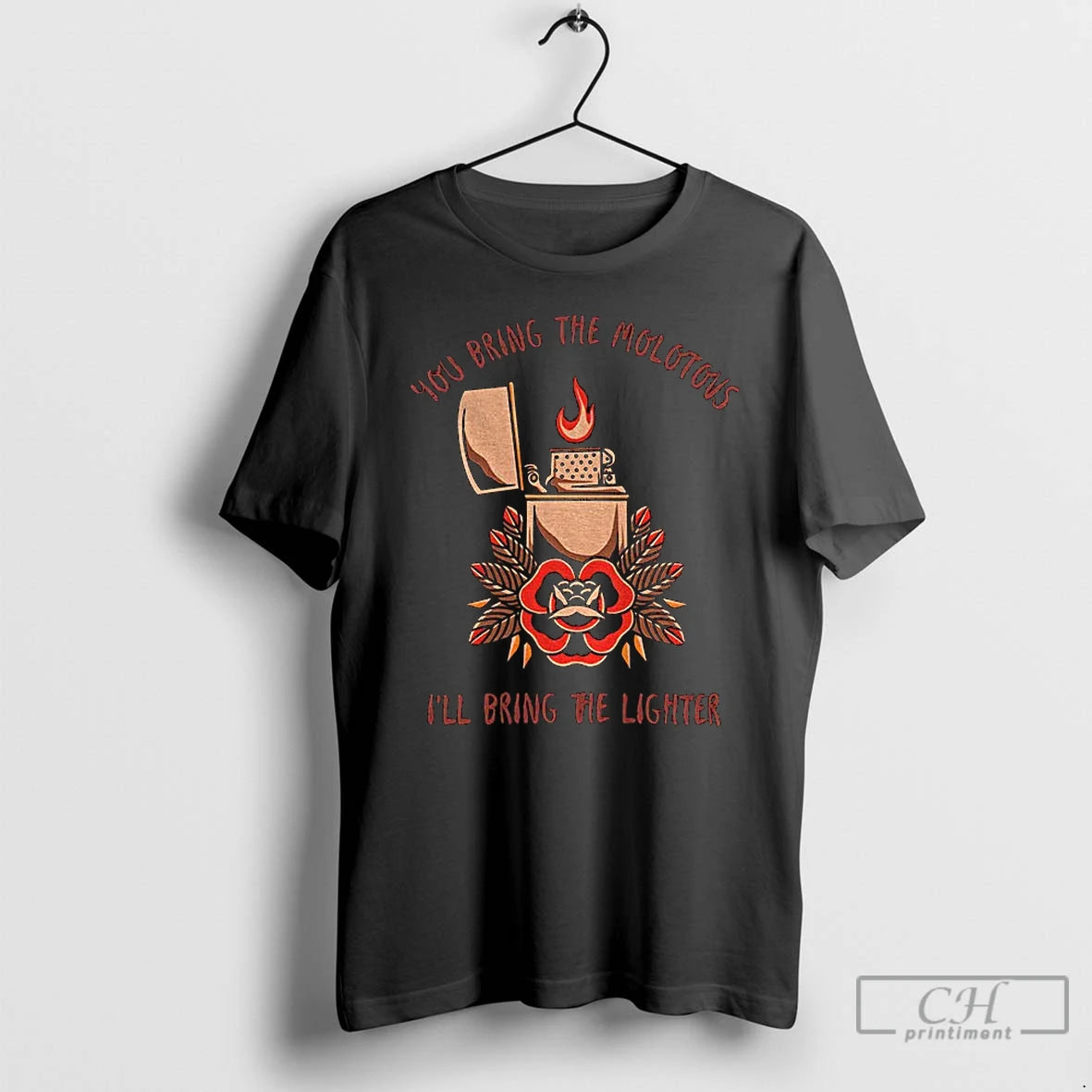 Premium Antifa You Bring The Molotovs Ill Bring The Lighter T Shirts Hoodie, Sweatshirt | InkNestWear.com