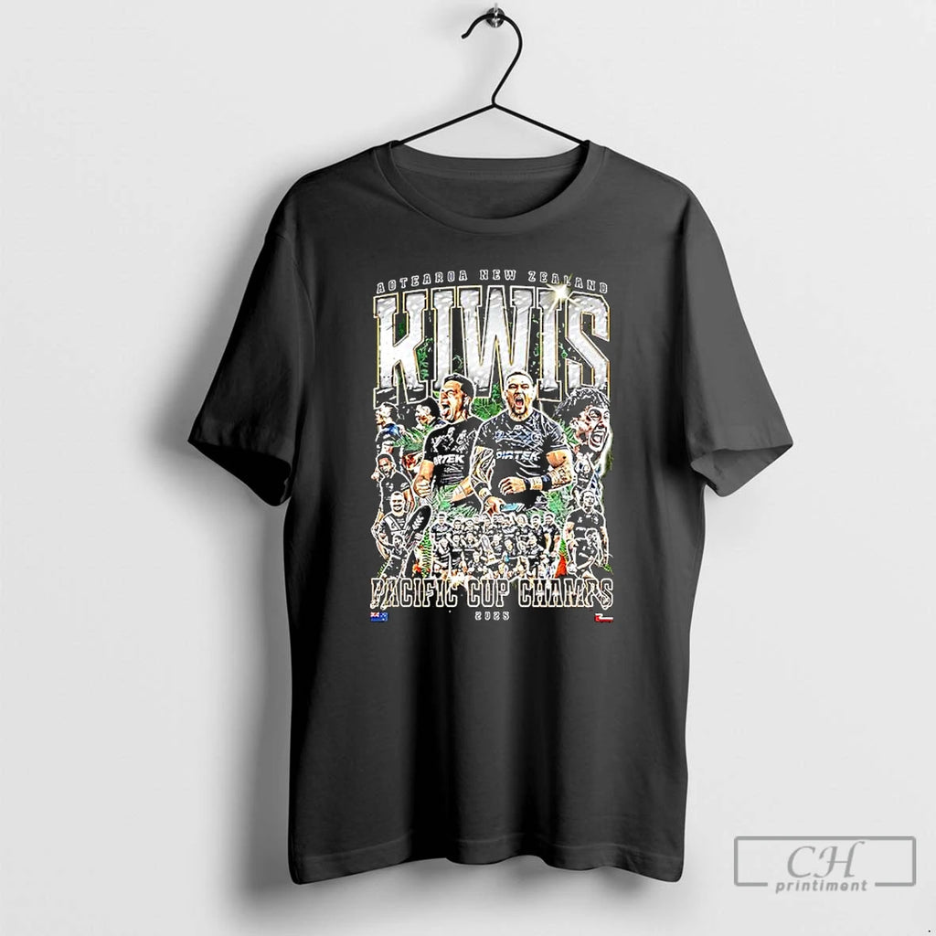 Premium Aotearoa New Zealand Kiwis Pacific Cup Champs 2025 Graphic T Shirts Hoodie, Sweatshirt | InkNestWear.com