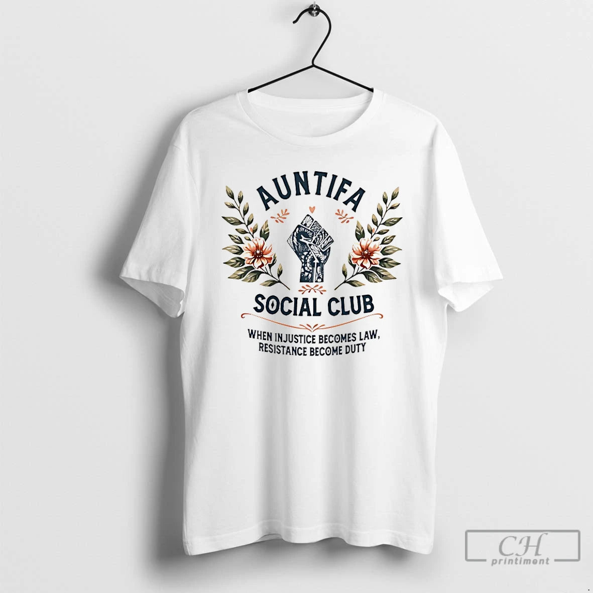 Premium Auntifa Social Club When In Justice Becomes Law Resistance Become Duty T Shirts Hoodie, Sweatshirt | InkNestWear.com