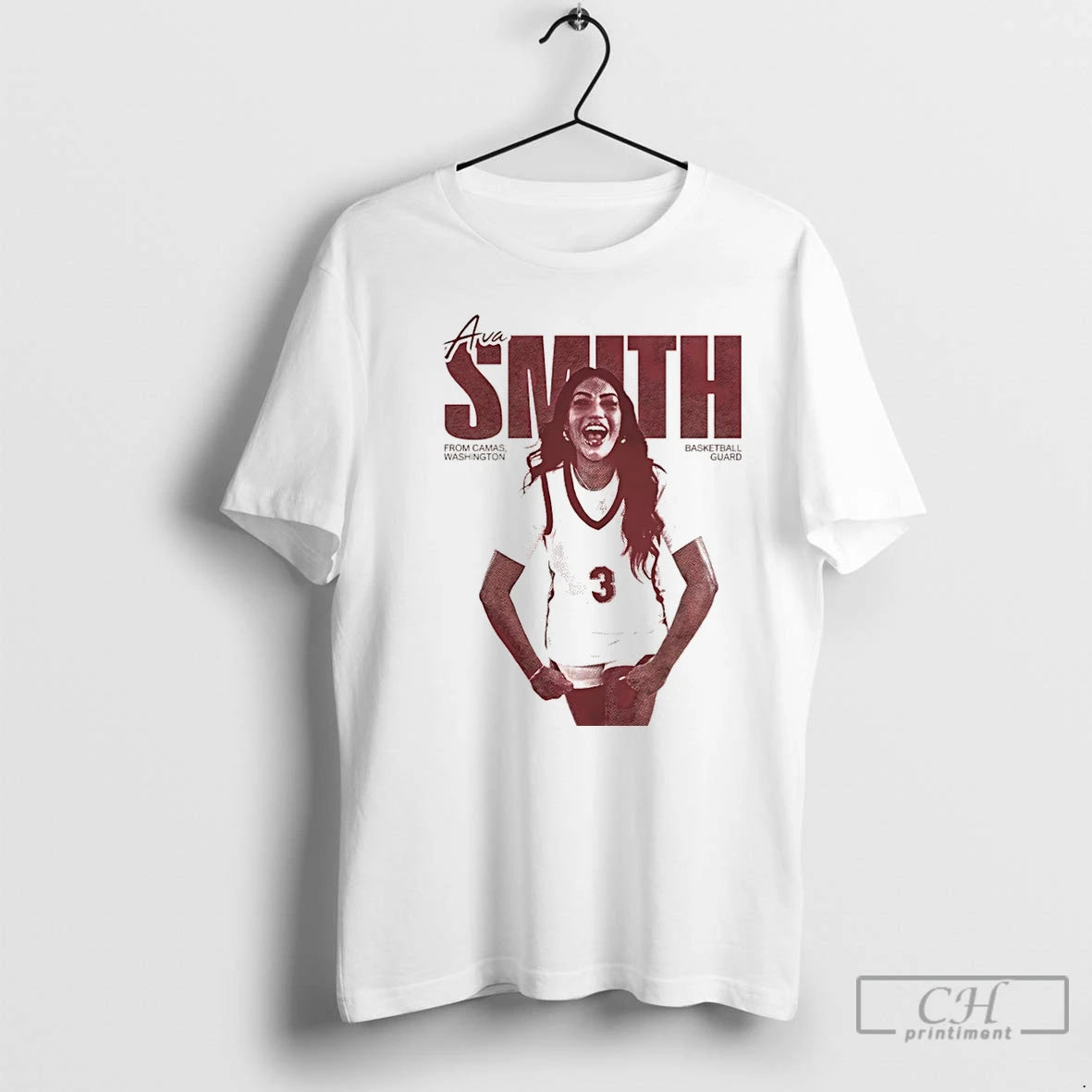Premium Ava Smith From Camas Washington Basketball Guard Vintage Christmas T Shirts Hoodie, Sweatshirt | InkNestWear.com