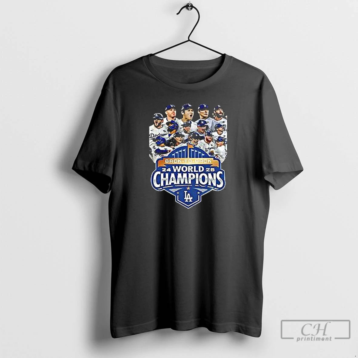 Premium Awesome Dodgers Back To Back World Champions T Shirts Hoodie, Sweatshirt | InkNestWear.com