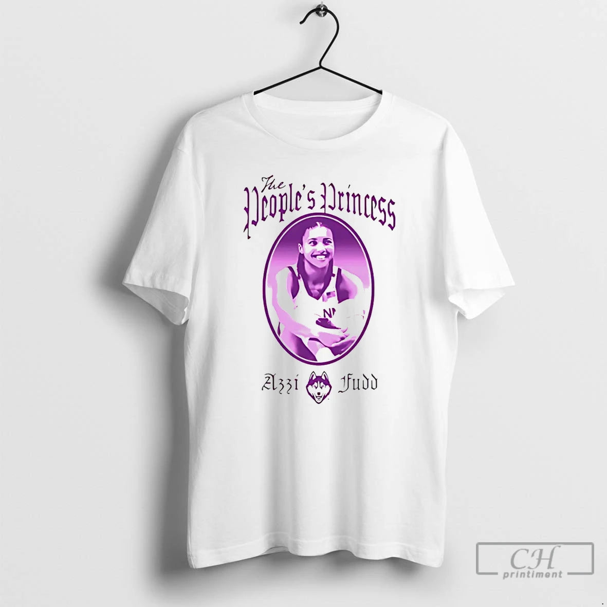 Premium Azzi Fudd Uconn Huskies The Peoples Princess T-Shirts, Hoodie, Sweatshirt | InkNestWear.com