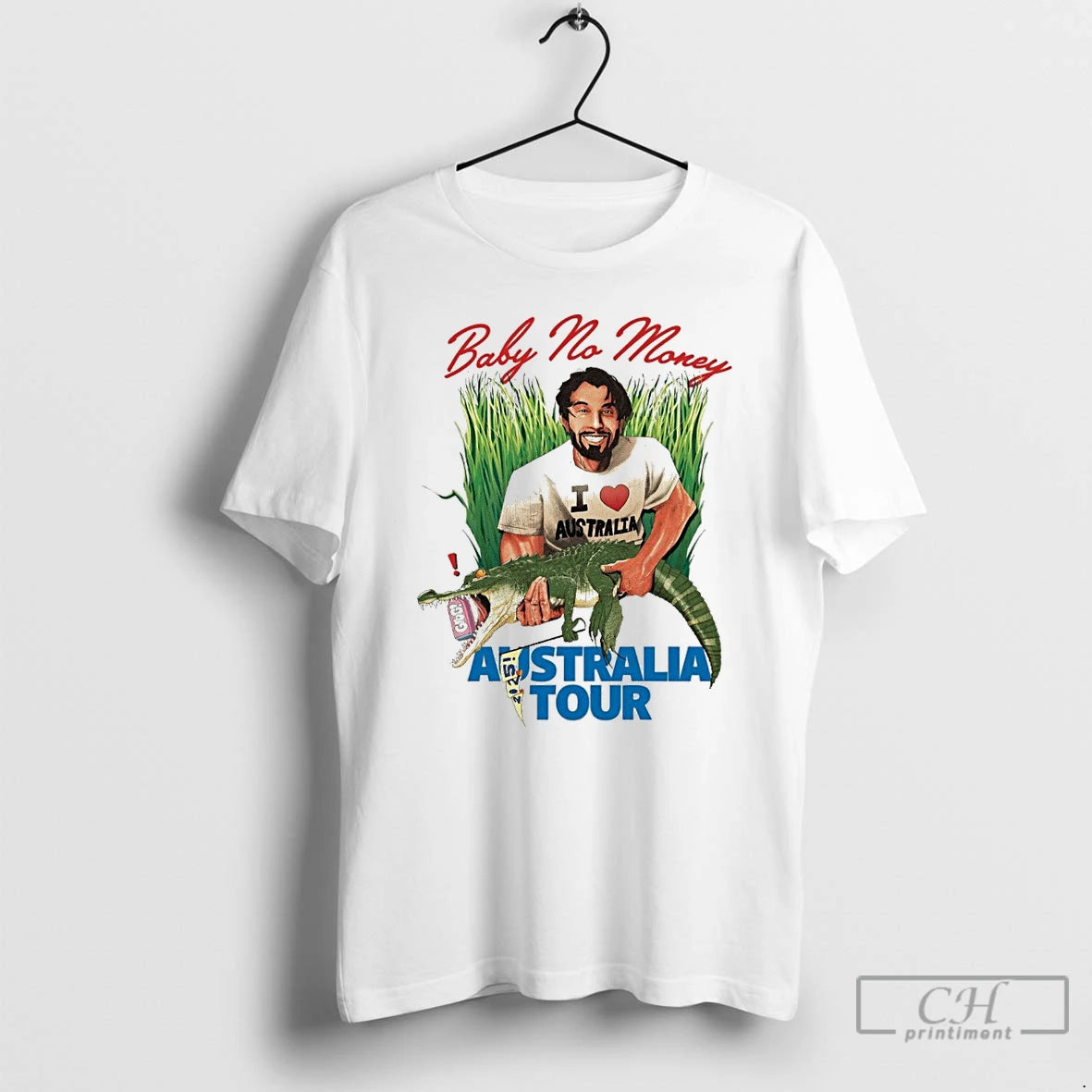 Premium Baby No Money Australia Tour 2025 T Shirts Hoodie, Sweatshirt | InkNestWear.com