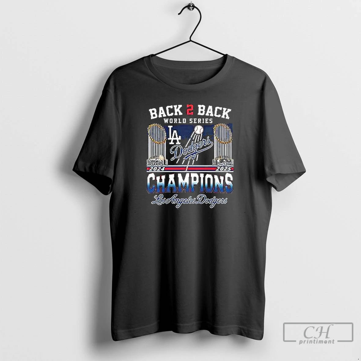 Premium Back 2 Back World Series 2024 2025 Los Angeles Dodgers T Shirts Hoodie, Sweatshirt | InkNestWear.com