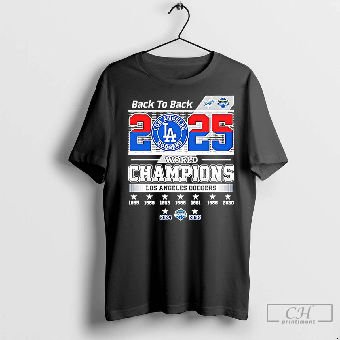 Premium Back To Back 2025 World Series Champions La Dodgers T-Shirts, Hoodie, Sweatshirt | InkNestWear.com