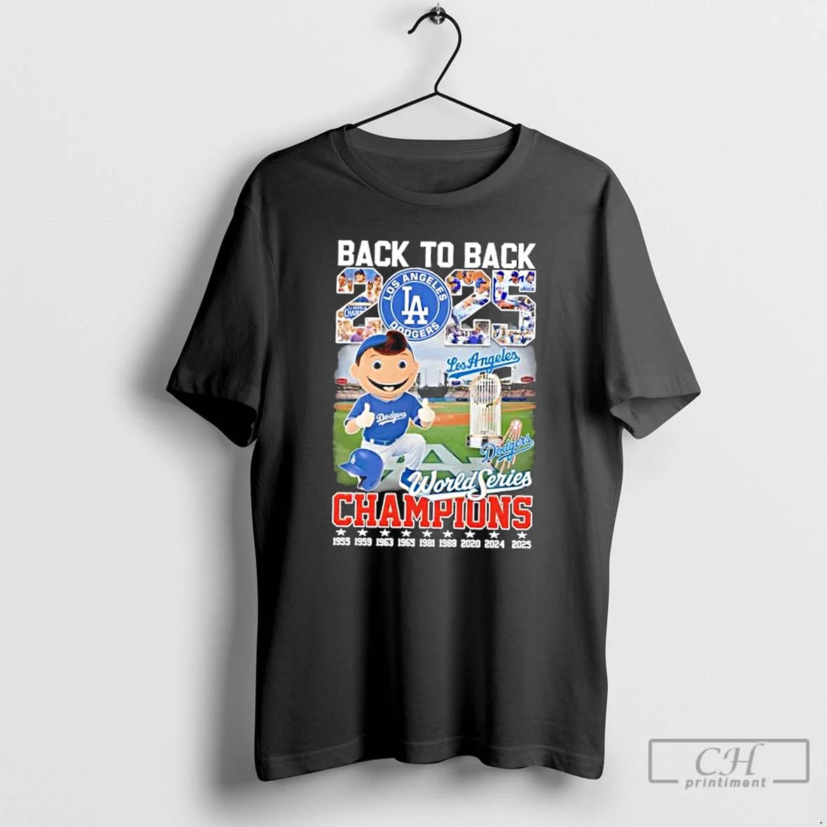 Premium Back To Back 2025 World Series Champions 9x Times Los Angeles Dodgers T Shirts Hoodie, Sweatshirt | InkNestWear.com