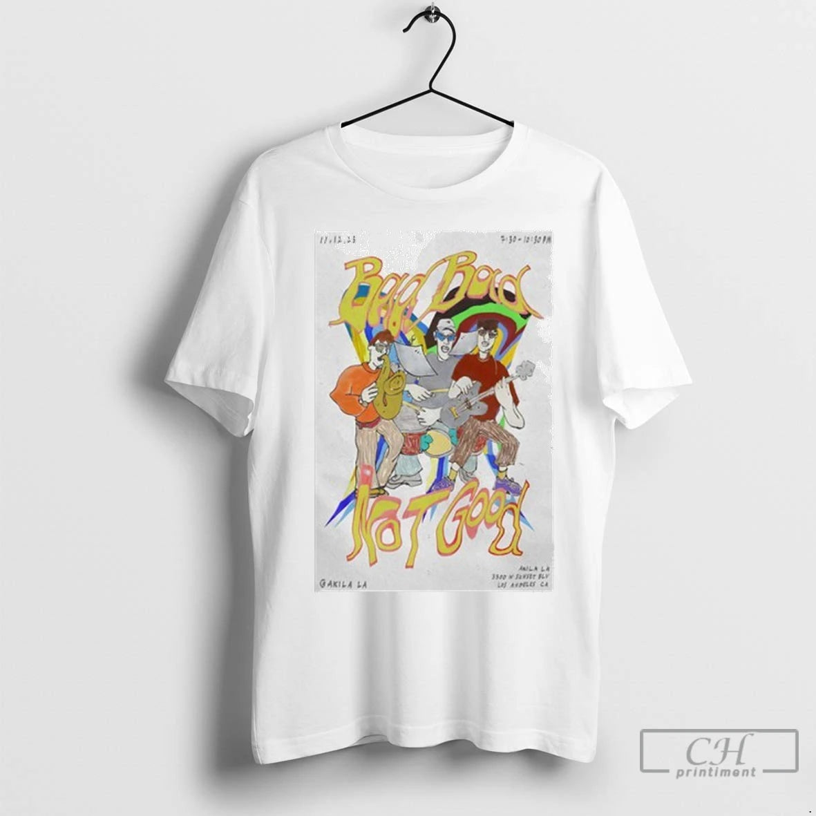 Premium Bad Bad Not Good Los Angeles Ca November 12 2025 Concert T-Shirts, Hoodie, Sweatshirt | InkNestWear.com