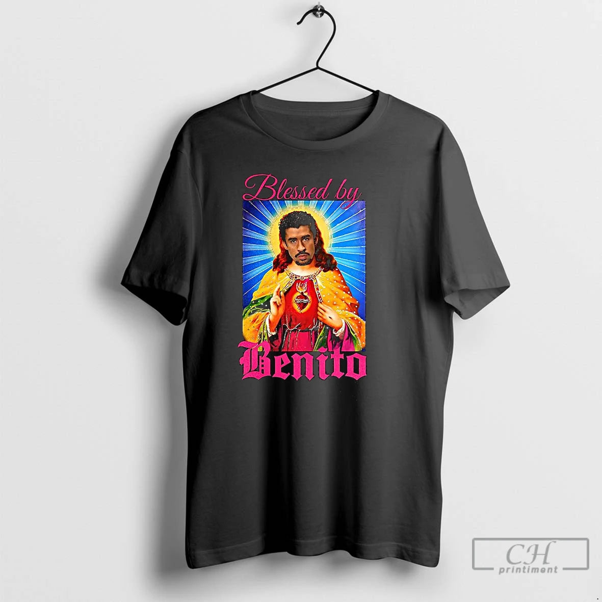 Premium Bad Blessed By Benito Parody T Shirts Hoodie, Sweatshirt | InkNestWear.com