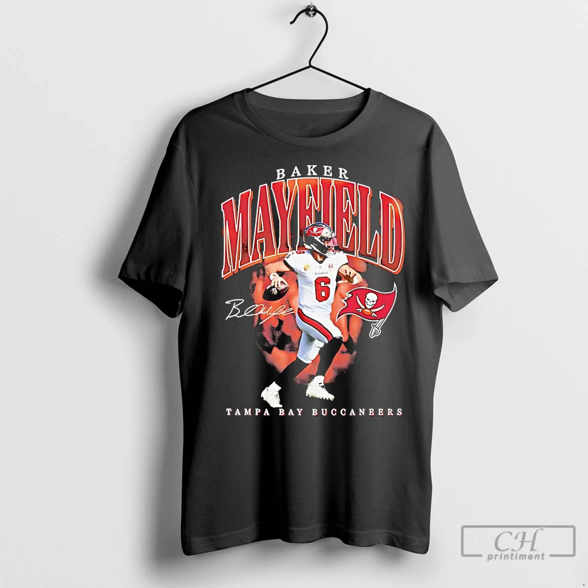 Premium Baker Mayfield Signature Tampa Bay Buccaneers T-Shirts, Hoodie, Sweatshirt | InkNestWear.com