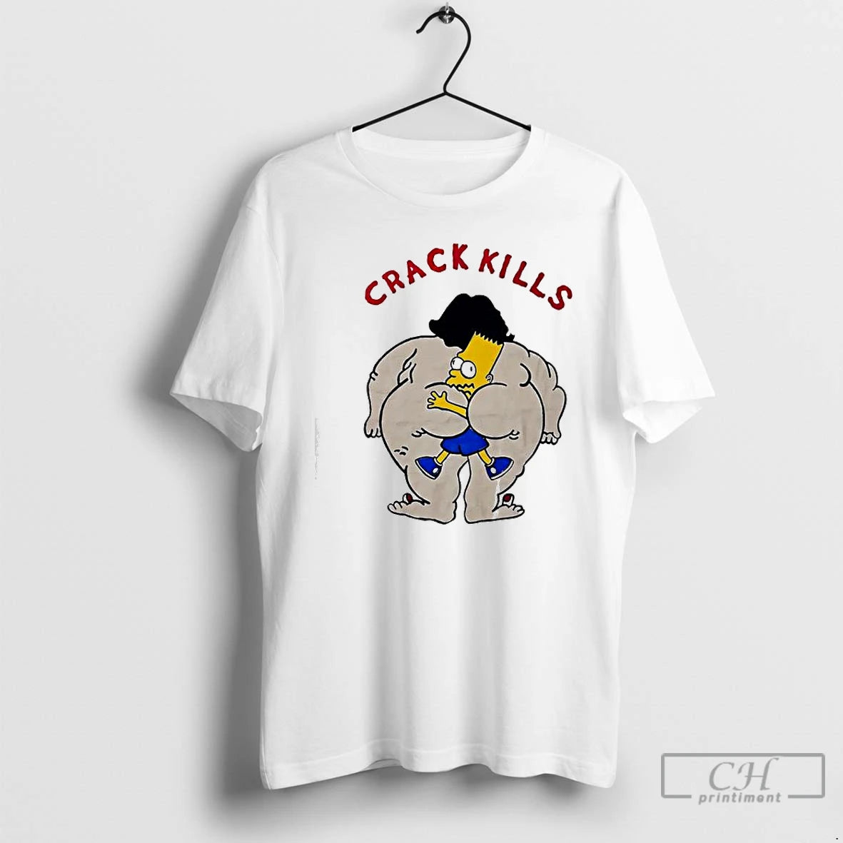 Premium Bart Simpson Crack Kills T Shirts Hoodie, Sweatshirt | InkNestWear.com