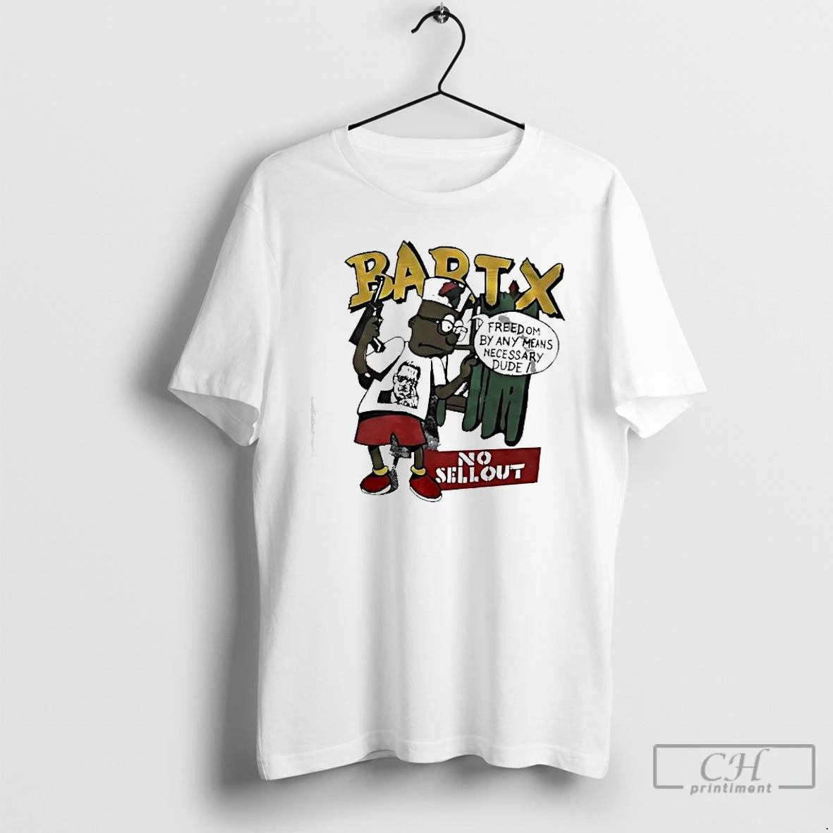 Premium Bartx No Sellout Freedom By Any Means Necessary Dude T Shirts Hoodie, Sweatshirt | InkNestWear.com