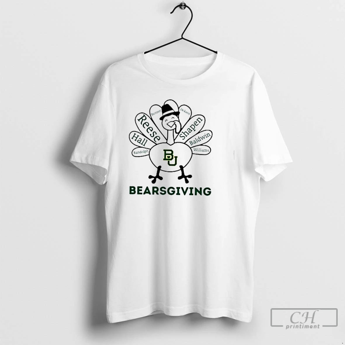 Premium Bearsgiving Baylor Bears X Thanksgiving T Shirts Hoodie, Sweatshirt | InkNestWear.com