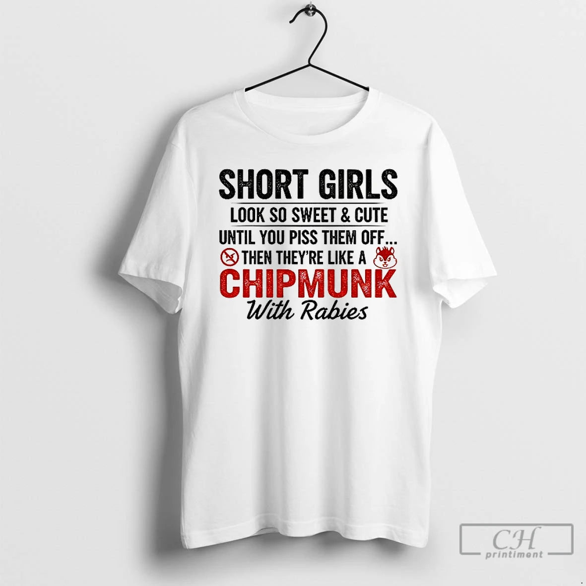 Premium Beaver Short Girls Look So Sweet And Cute Until You Piss Them Off Then T-Shirts, Hoodie, Sweatshirt | InkNestWear.com