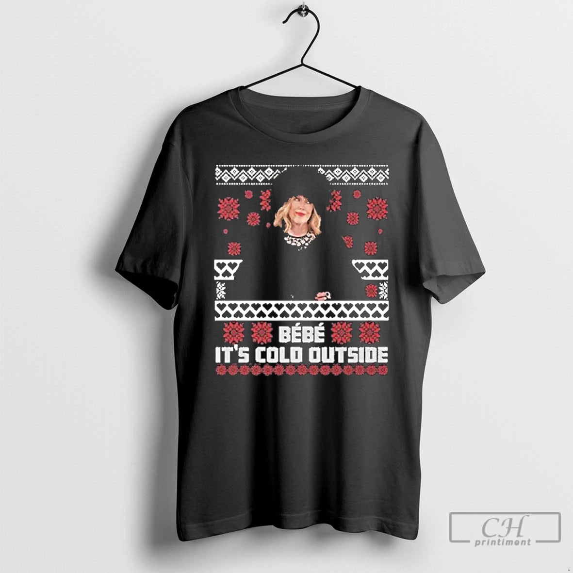 Premium Bebe Its Cold Outside Christmas T Shirts Hoodie, Sweatshirt | InkNestWear.com