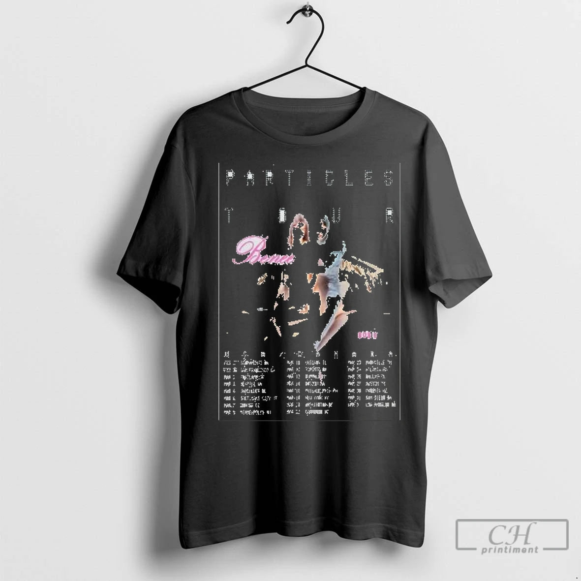 Premium Benee Particles America And Canada Tour 2026 Circle Black T-Shirts, Hoodie, Sweatshirt | InkNestWear.com