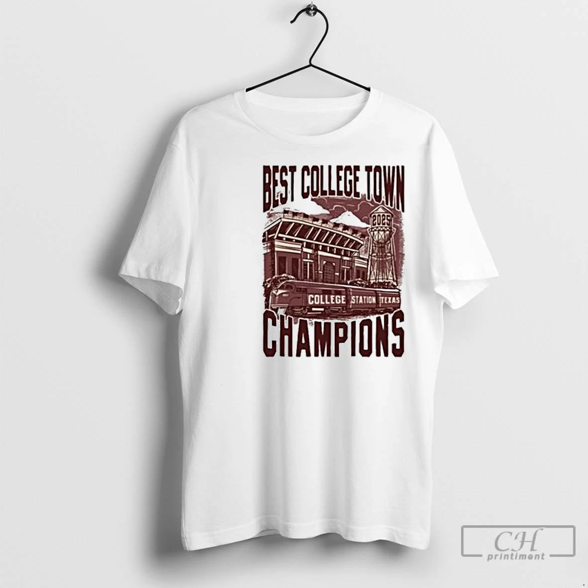 Premium Best College Town 2025 Circle White T-Shirts, Hoodie, Sweatshirt | InkNestWear.com