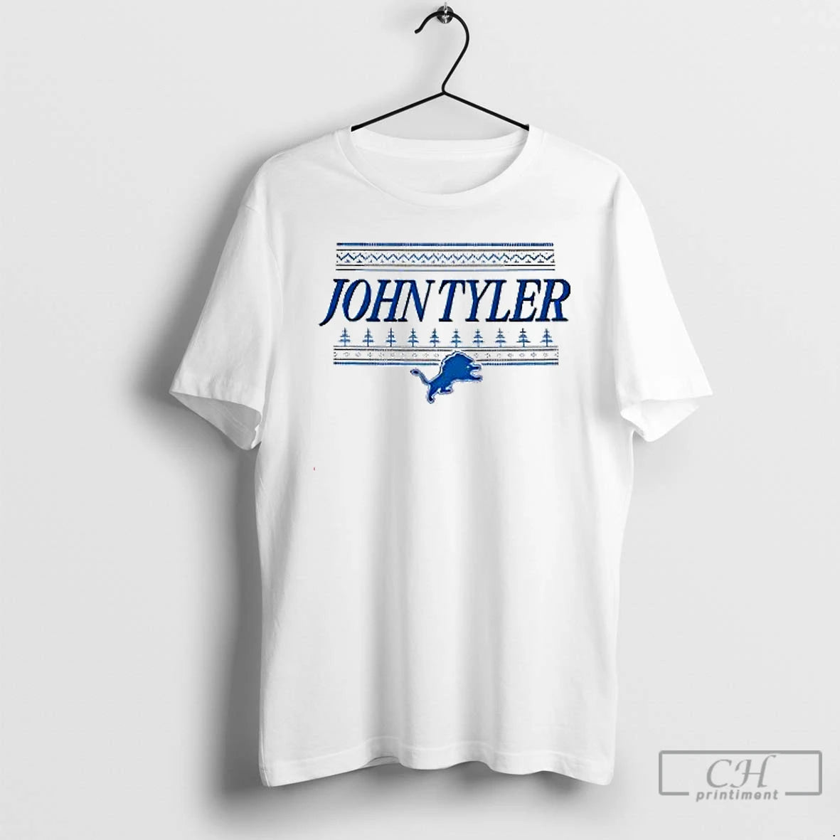 Premium Best John Tyler Detroit Lions Christmas T Shirts Hoodie, Sweatshirt | InkNestWear.com
