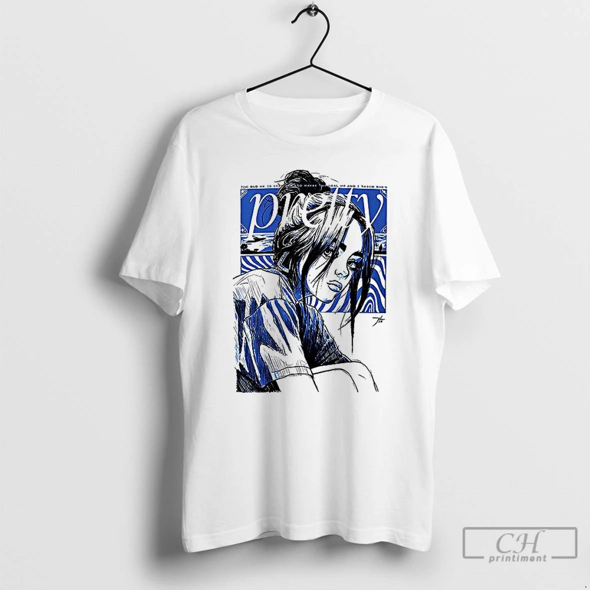 Premium Billie Eilish Pretty T Shirts Hoodie, Sweatshirt | InkNestWear.com
