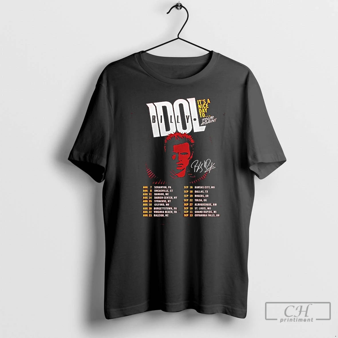 Premium Billy Idol Its A Nice Day To%ce%b3ca Tour Again