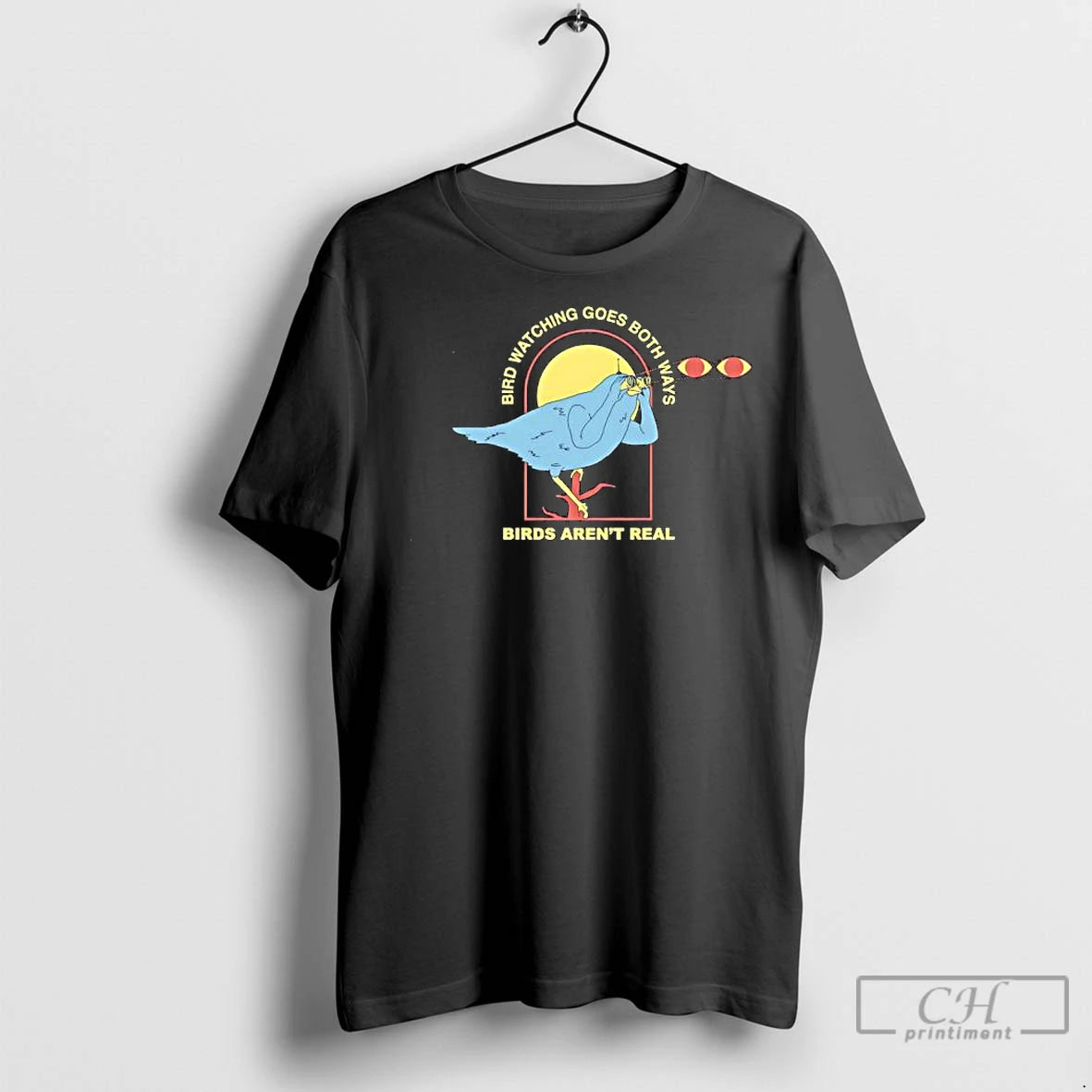Premium Bird Watching Goes Both Ways Birds Arent Real Pepper Graphic T-Shirts, Hoodie, Sweatshirt | InkNestWear.com