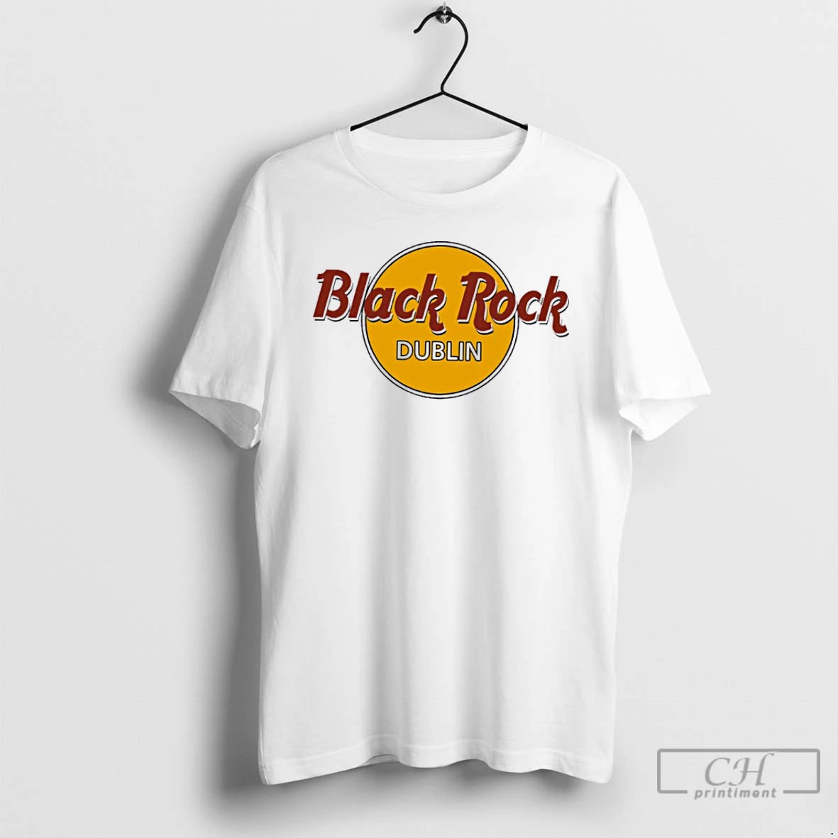 Premium Black Rock Dublin Logo T Shirts Hoodie, Sweatshirt | InkNestWear.com