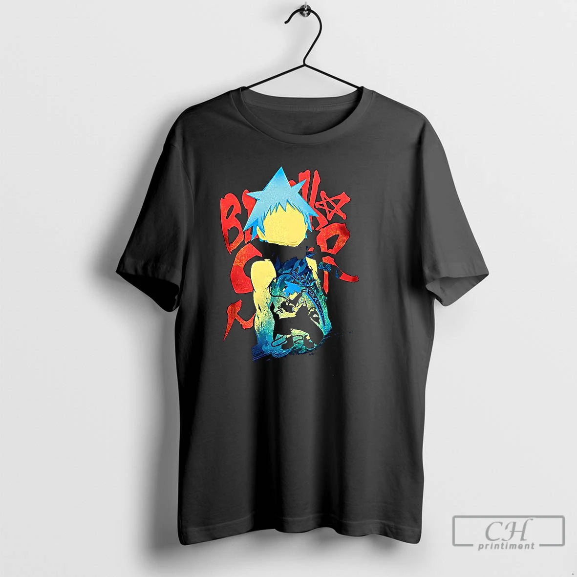 Premium Black Star Soul Eater Anime Shadow Assassin T Shirts Hoodie, Sweatshirt | InkNestWear.com