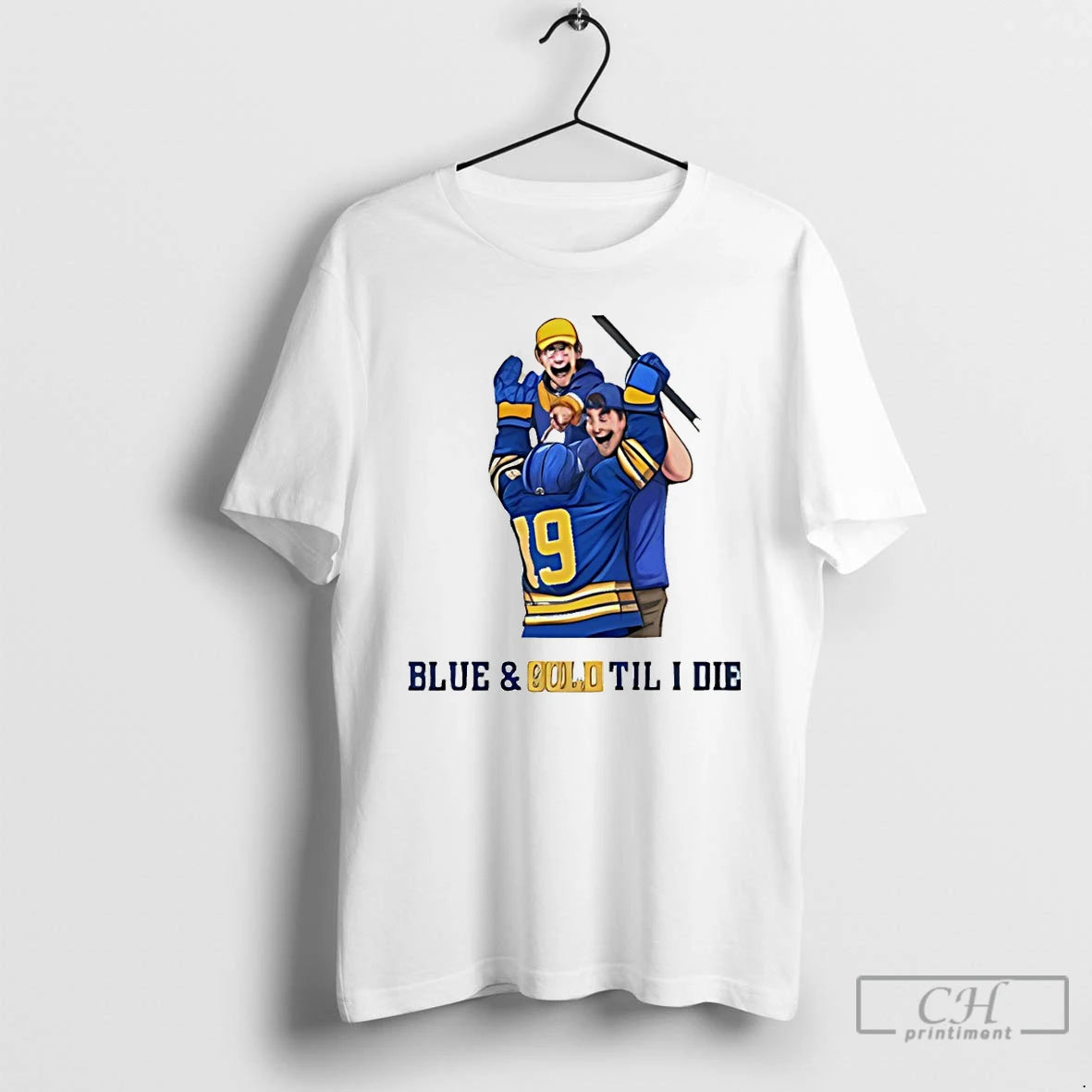 Premium Blue And Gold Til I Die Buffalo Sabres Hockey Nhl 2026 T Shirts Sweater