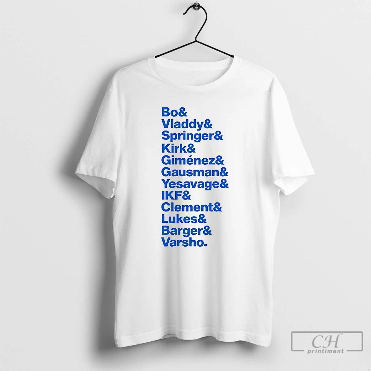Premium Bo Vladdy Springer Kirk Gimenez Gausman T Shirts Hoodie, Sweatshirt | InkNestWear.com