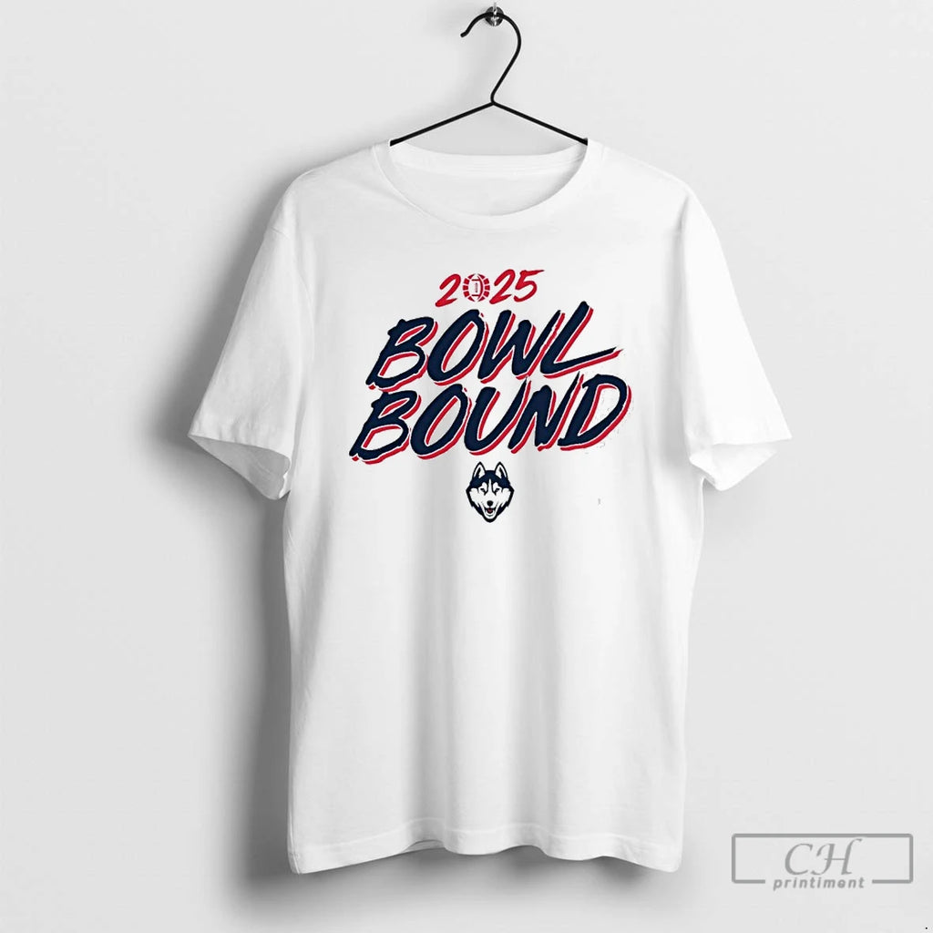 Premium Bowl Season 2025 Uconn Huskies Football Bound T Shirts Hoodie, Sweatshirt | InkNestWear.com
