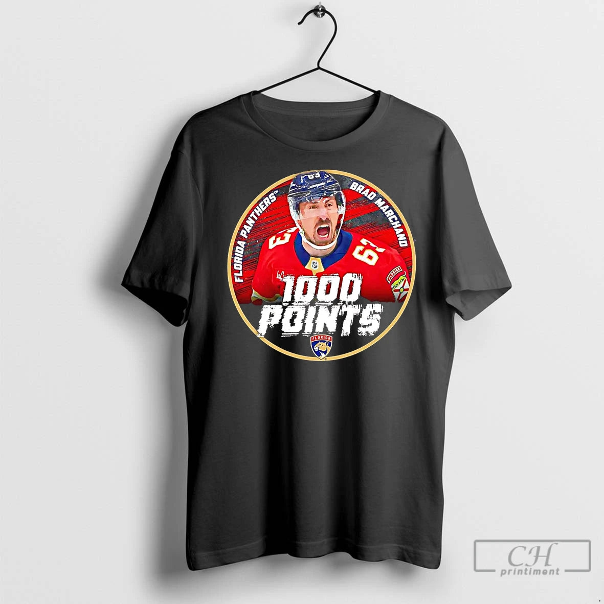 Premium Brad Marchand 1000 Points Florida Panthers T-Shirts, Hoodie, Sweatshirt | InkNestWear.com