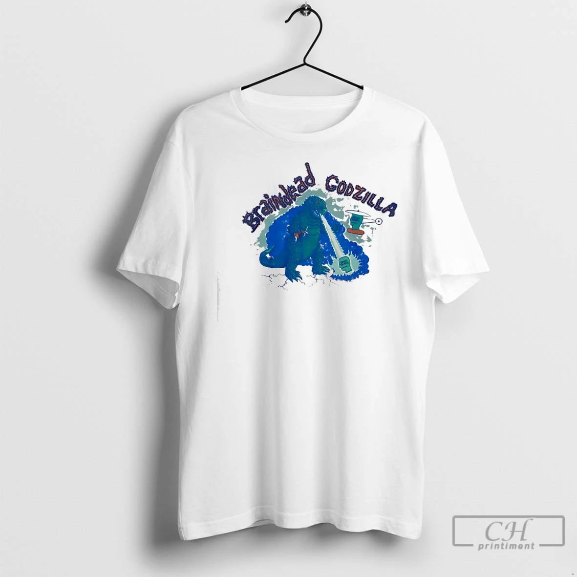Premium Brain Dead X Godzilla Ringer T-Shirts, Hoodie, Sweatshirt | InkNestWear.com