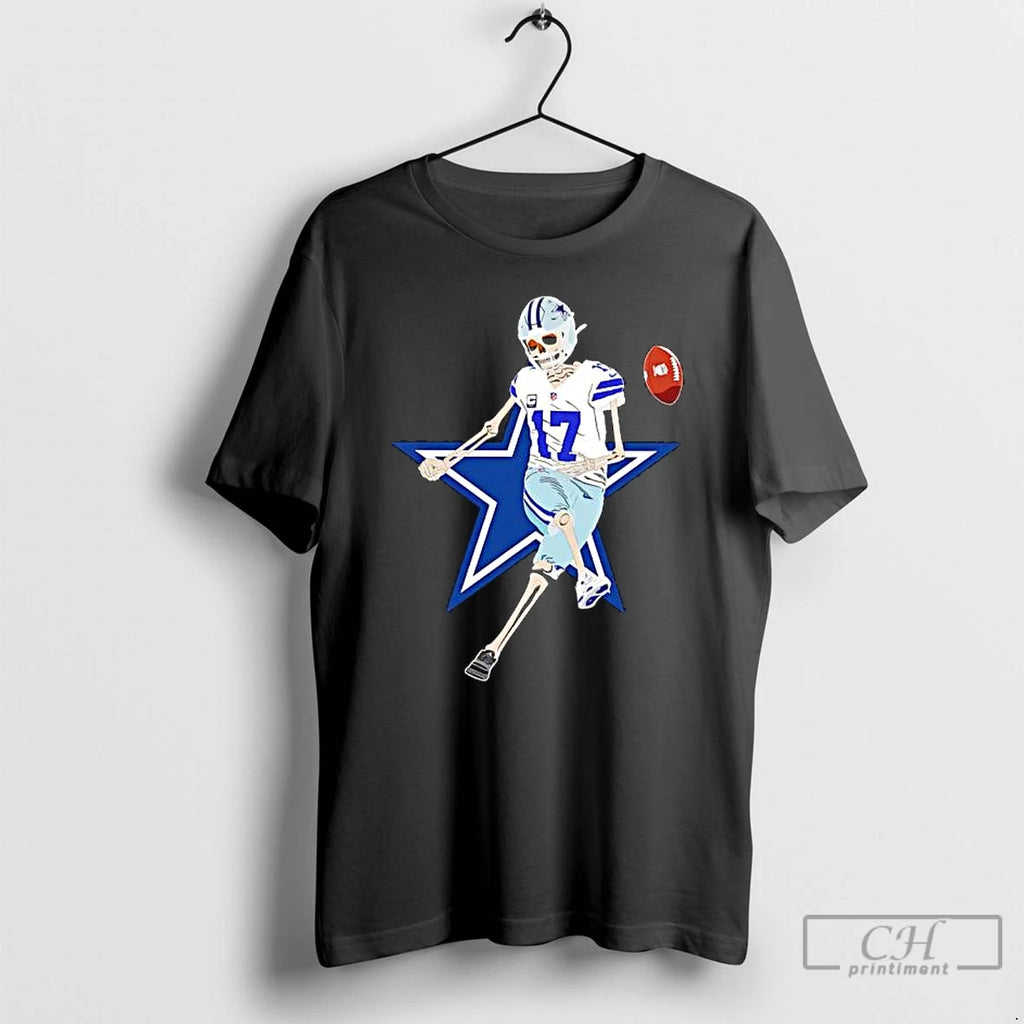 Premium Brandon Aubrey Dallas Cowboys Skeleton T-Shirts, Hoodie, Sweatshirt | InkNestWear.com