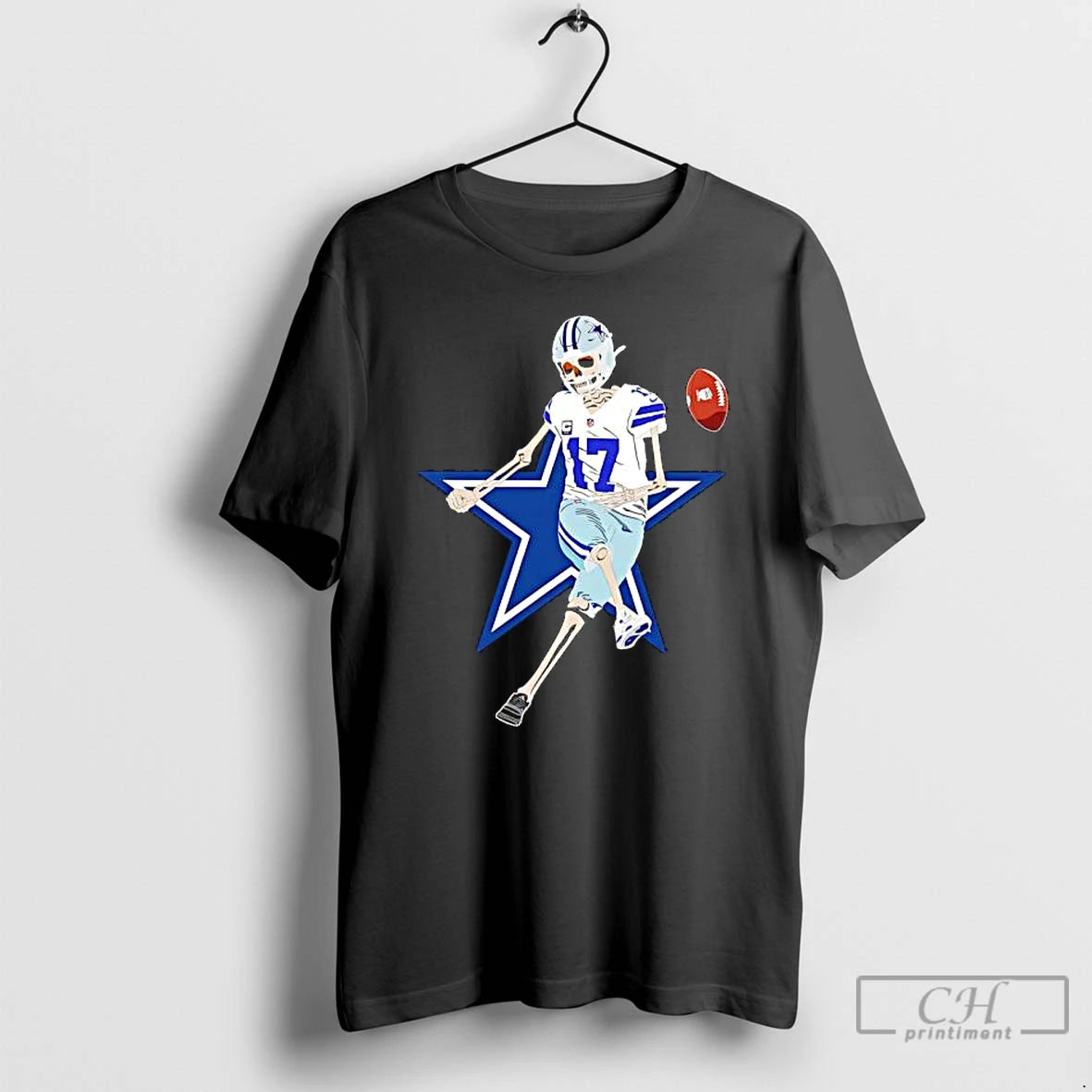 Premium Brandon Aubrey Dallas Cowboys Skeleton T-Shirts, Hoodie, Sweatshirt | InkNestWear.com