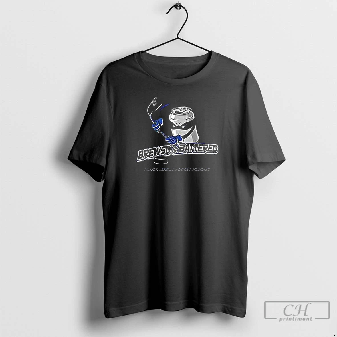 Premium Brewsd And Battered Minor League Hockey Podcast Hockey T Shirts Hoodie, Sweatshirt | InkNestWear.com