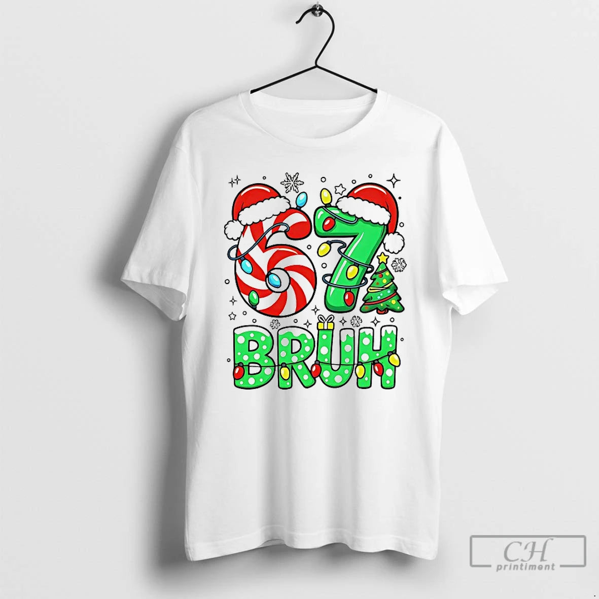 Premium Bruh 67 Christmas T Shirts Hoodie, Sweatshirt | InkNestWear.com