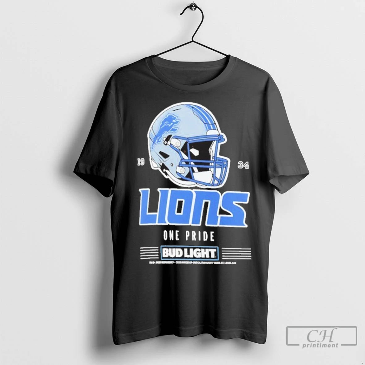 Premium Bud Light X Detroit Lions One Pride Helmet T-Shirts, Hoodie, Sweatshirt | InkNestWear.com