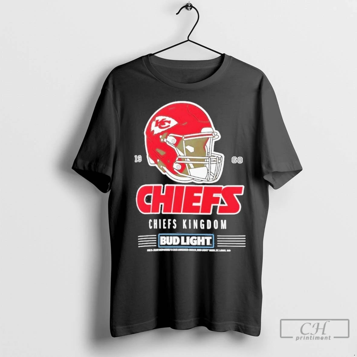 Premium Bud Light X Kansas City Chiefs Chiefs Kingdom Helmet T-Shirts, Hoodie, Sweatshirt | InkNestWear.com