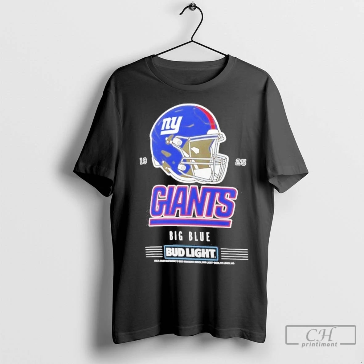 Premium Bud Light X New York Giants Big Blue Helmet T-Shirts, Hoodie, Sweatshirt | InkNestWear.com