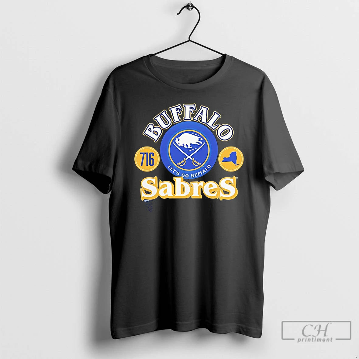 Premium Buffalo Sabres 716 Lets Go Buffalo Arch Class