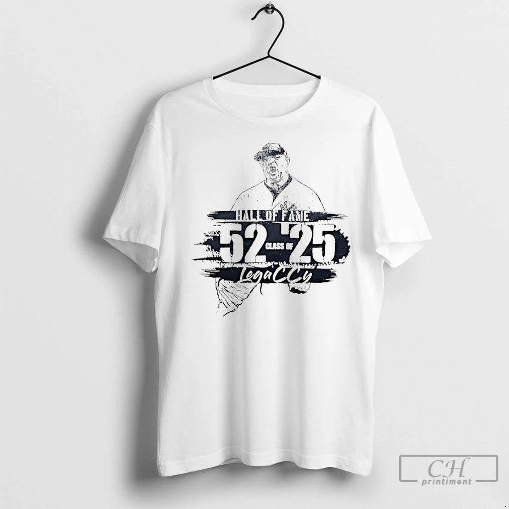 Premium Cc Sabathia New York Yankees Hall Of Fame 52 Class Of 25 Legacy T-Shirts, Hoodie, Sweatshirt | InkNestWear.com