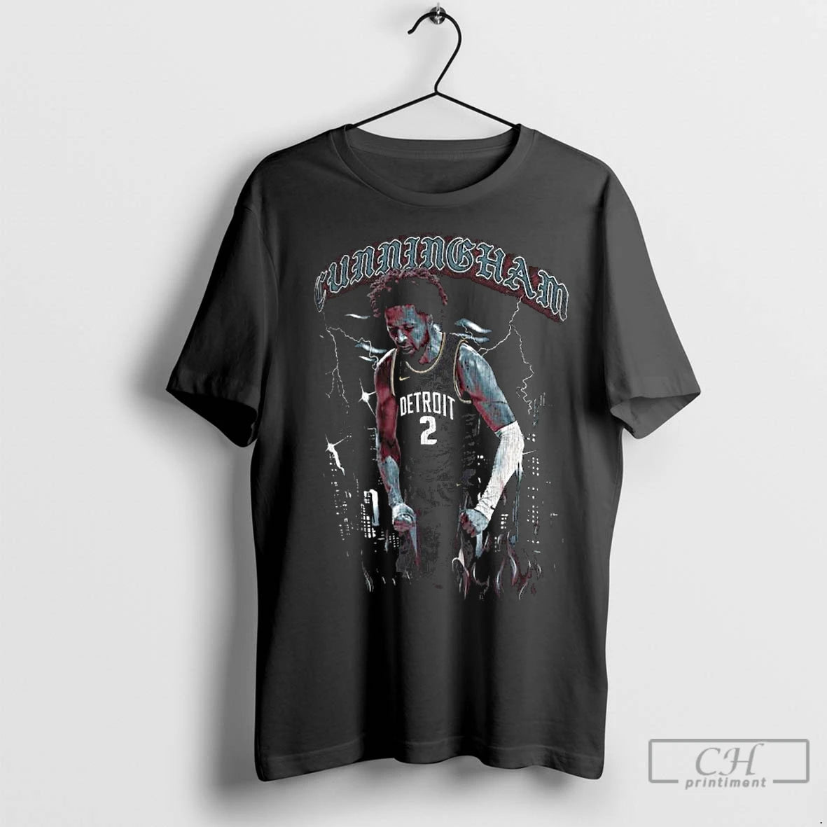 Premium Cade Cunningham Detroit Pistons 2025 2026 City Edition Player Graphic Long Sleve T-Shirts, Hoodie, Sweatshirt