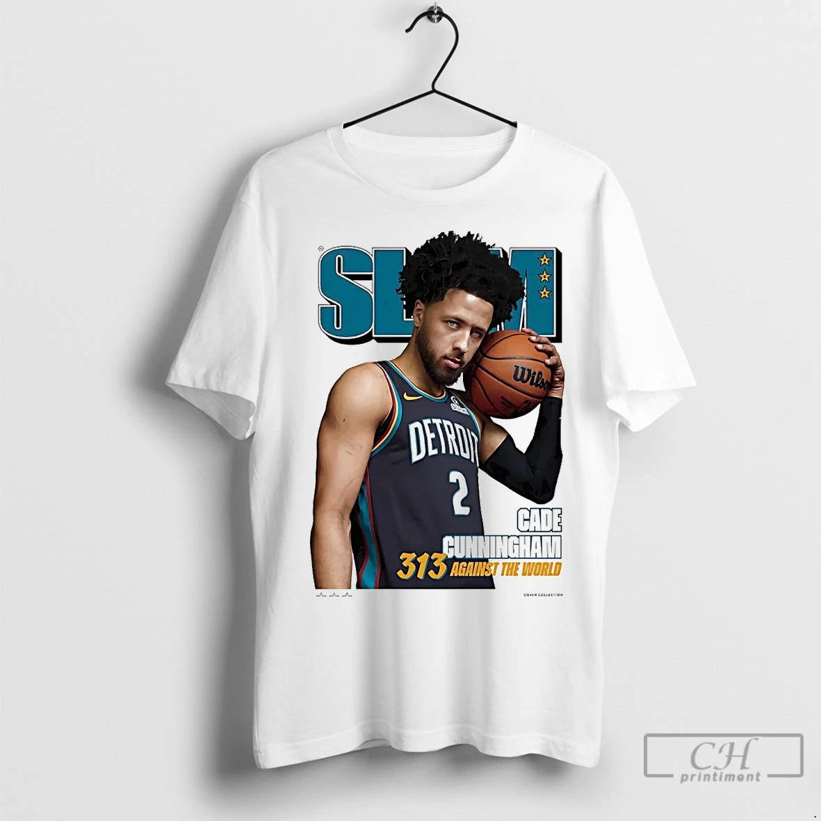 Premium Cade Cunningham Against The World Detroit Pistons T-Shirts, Hoodie, Sweatshirt | InkNestWear.com