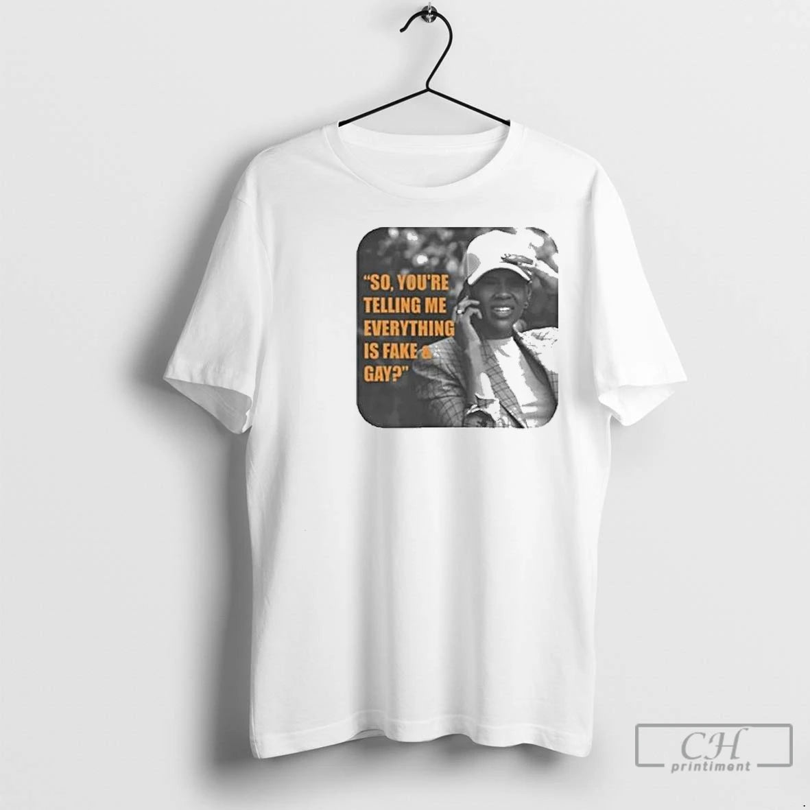 Premium Candace Owens So Youre Telling Me Everything Is Fake Gay Circle White T-Shirts, Hoodie, Sweatshirt | InkNestWear.com