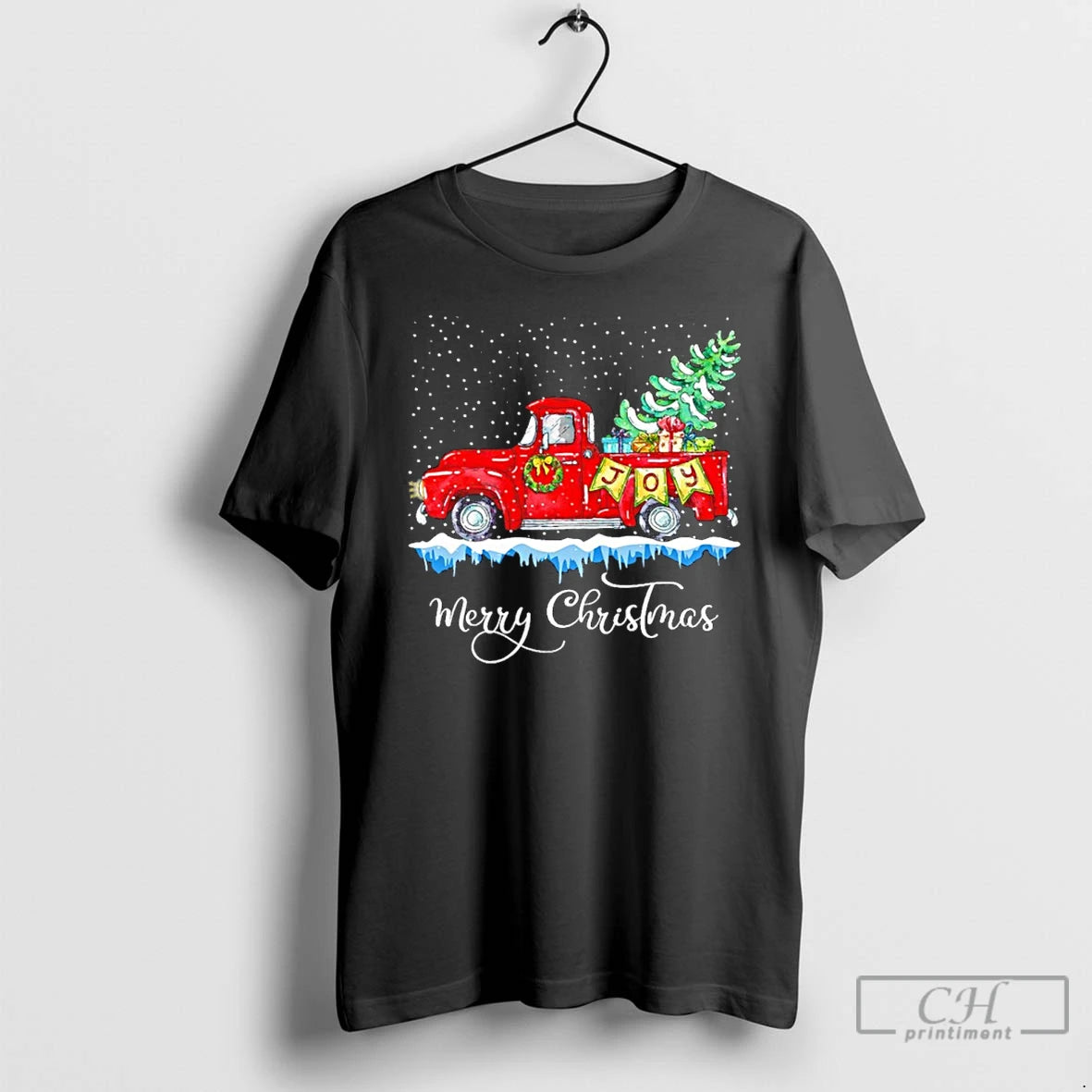 Premium Car Joy Tree Merry Christmas T Shirts Hoodie, Sweatshirt | InkNestWear.com