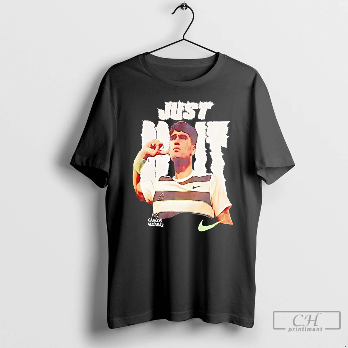 Premium Carlos Alcaraz Just Do It T Shirts Hoodie, Sweatshirt | InkNestWear.com