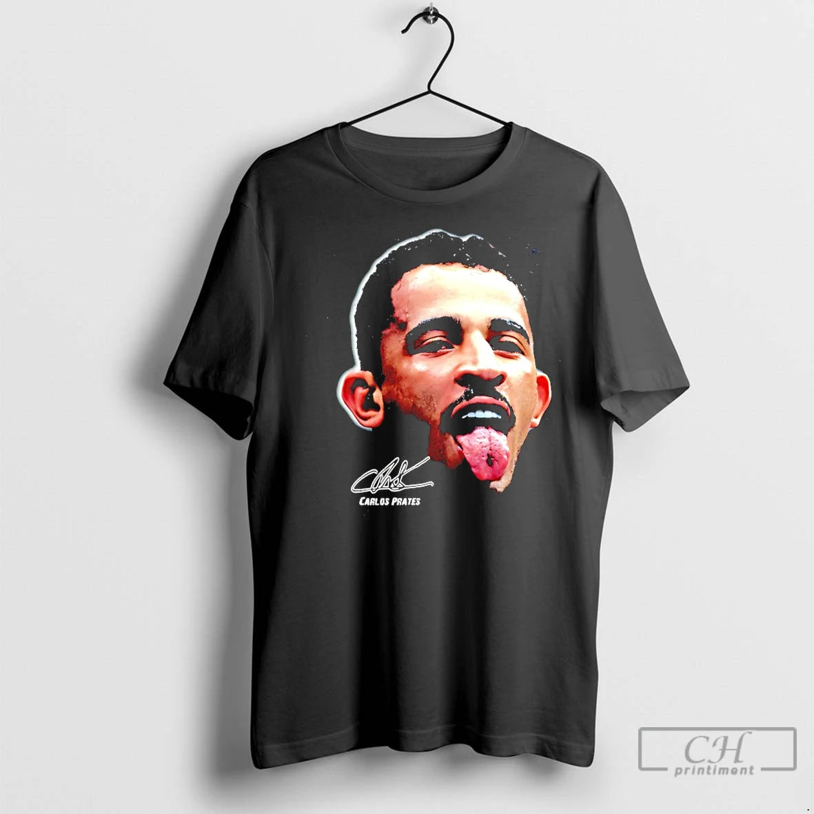 Premium Carlos Prates Ufc Big Head Signature T-Shirts, Hoodie, Sweatshirt | InkNestWear.com