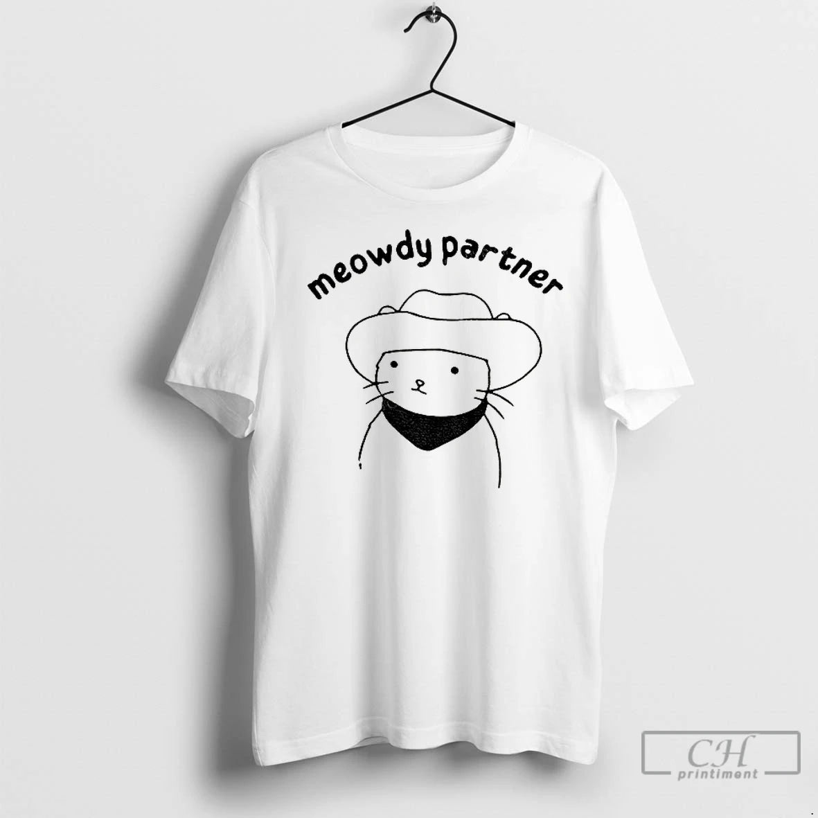 Premium Cat Companion Meowdy Partner Meme T-Shirts, Hoodie, Sweatshirt | InkNestWear.com