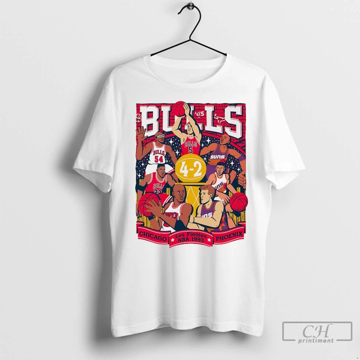 Premium Chicago Bulls Les Finales Nba 1993 T-Shirts, Hoodie, Sweatshirt | InkNestWear.com