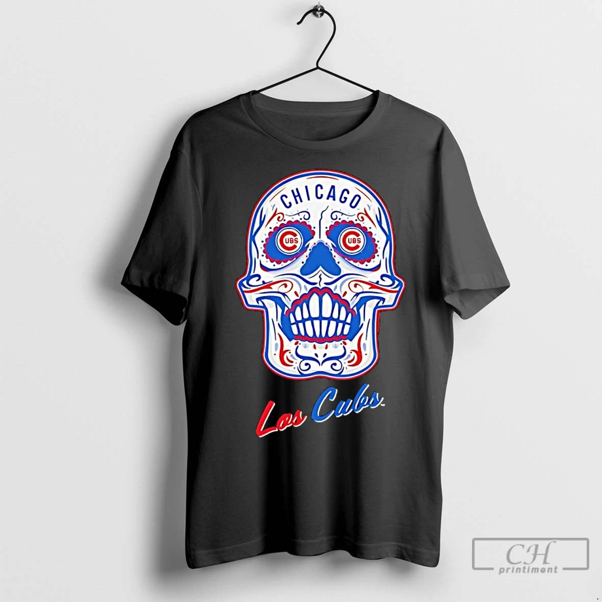 Premium Chicago Cubs Sugar Skull Boxy T-Shirts, Hoodie, Sweatshirt | InkNestWear.com