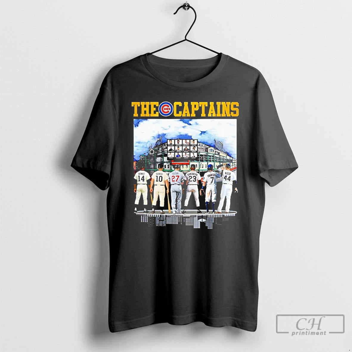 Premium Chicago Cubs The Captains Players T Shirts Hoodie, Sweatshirt | InkNestWear.com